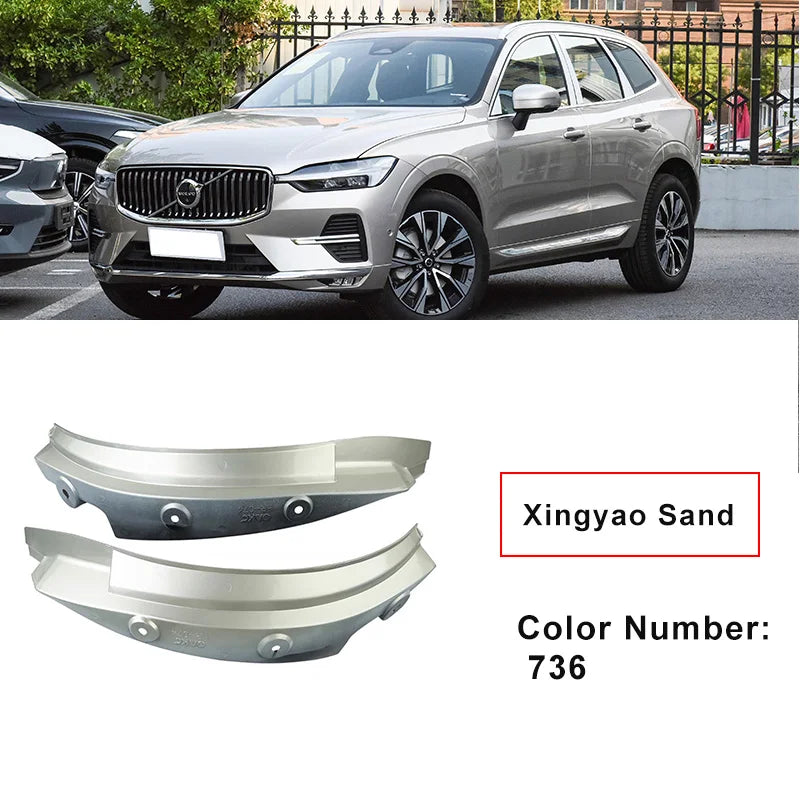Volvo XC60 Mud Flaps (2018–2024) | Rear Wheel Fender Splash Guards with Blue Accent alternate view