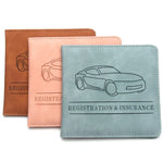 Car Registration and Insurance Holder Car Accessories Vehicle Glove Box Car Organizer Es detail view