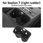 Cup Holder Insert for BYD Sealion 7/Seal 07 2024 Silicone Center Console Coaster Ma additional angle