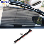 Retractable Car Side Sunshade | UV Blocking Mesh Curtain for Front or Rear Windows