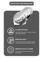 1PC Baby Car Seat Sun Shade Cover Blocks Out Heat & Sun UV Covers Universal Baby Trave close-up view