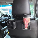 2pcs Car Seat Back Storage Rack with Cup Holder | Multi-Functional Organizer for Most alternate view