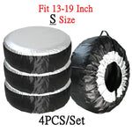 Spare Tire Storage Bag | Waterproof Tire Cover for SUV Car 13-19 19-23 Inch lifestyle view