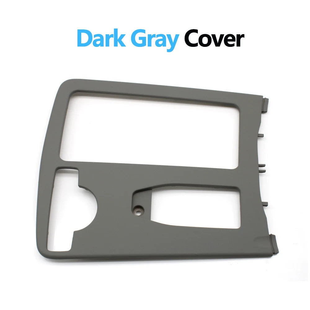 Central Console Drink Cup Holder Cover Shutter Outer Frame Cover For Mercedes Benz W204 C C180 C200 C220 E W207 W212 E260 E300