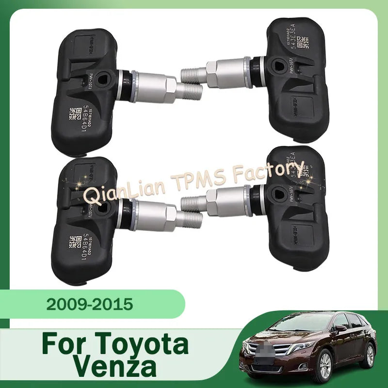 315MHz Pre-Programmed TPMS Sensor Set for Toyota Lexus Scion | 4-Pack Tire Pressure Monitor System