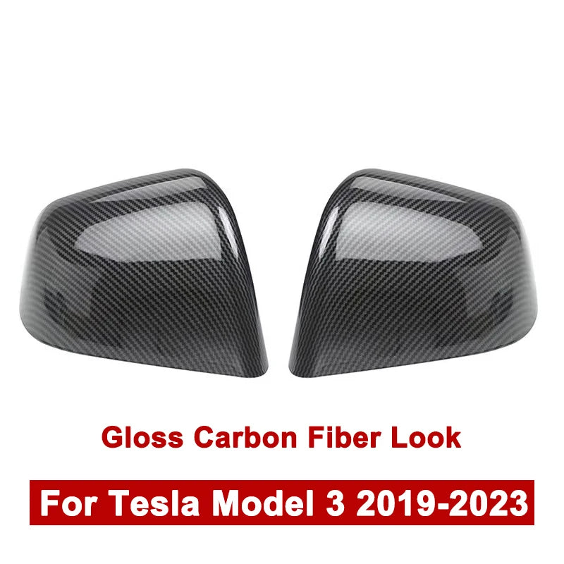 Car Rearview Mirror Cover Case Guard For Tesla Model 3/Model Y 2019-2023 Side Mirror Protective Exterior Shell Housing Covers