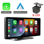 10.26" Car Mirror Radio Multimedia Video Player Universal Wireless Carplay Android Auto detail view