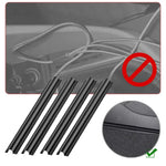 4Pc Sleek Car Cable Organizer Kit Universal Sleeves for a Neat Damage-Free Interior P alternate view