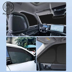BYD Leopard 5 Denza B5 2025 2026 Car Sunshade | Side Window Privacy Curtains close-up view