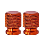 Anodized Aluminum Tire Valve Stem Caps | Universal Wheel Valve Covers for Cars, SUVs, Tr detail view