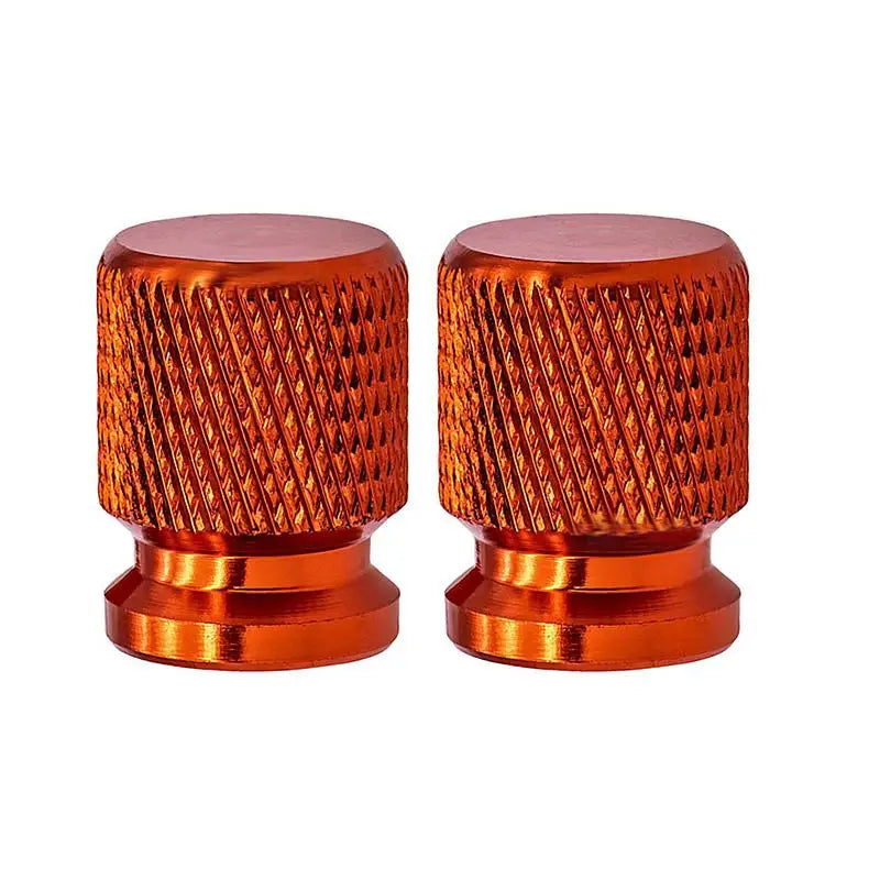 Anodized Aluminum Tire Valve Stem Caps | Universal Wheel Valve Covers for Cars, SUVs, Tr detail view