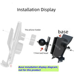 Limud 12.3" Screen Fixed Base Car Phone Holder for Geely Coolray 2023 2024 Car Mobile Phone Mounts Stand Interior Accessories