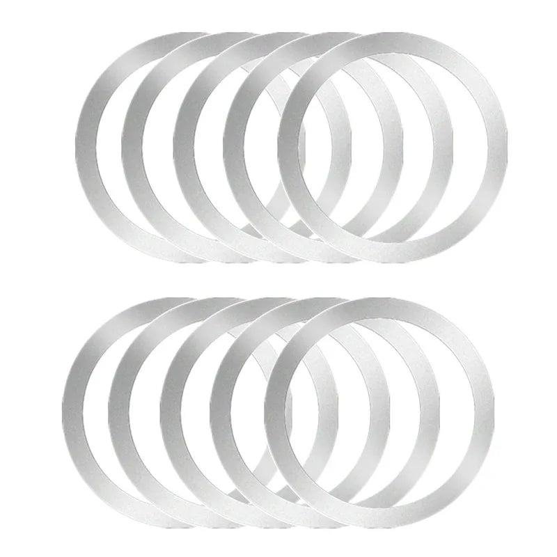 2024 Stainless Steel Universal Magnetic Metal Plate Ring For Magsafe Wireless Charger Ir detail view