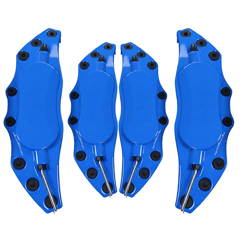 4Pcs Metal Car Wheel Caliper Covers Brake Caliper Anti Dust Protective Disc Shell for lifestyle view