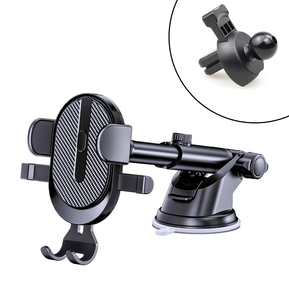Universal Dashboard Car Phone Holder 360 Rotating Air Vent Suction Cup Mount alternate view