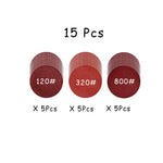 15-65 Pcs Car Headlight Repair Restoration Kit 3 Inch 75mm Sanding Plate Waxing Sponge close-up view