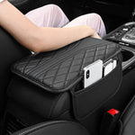 Leather Car Armrest Storage Bag Center Console Organizer alternate view