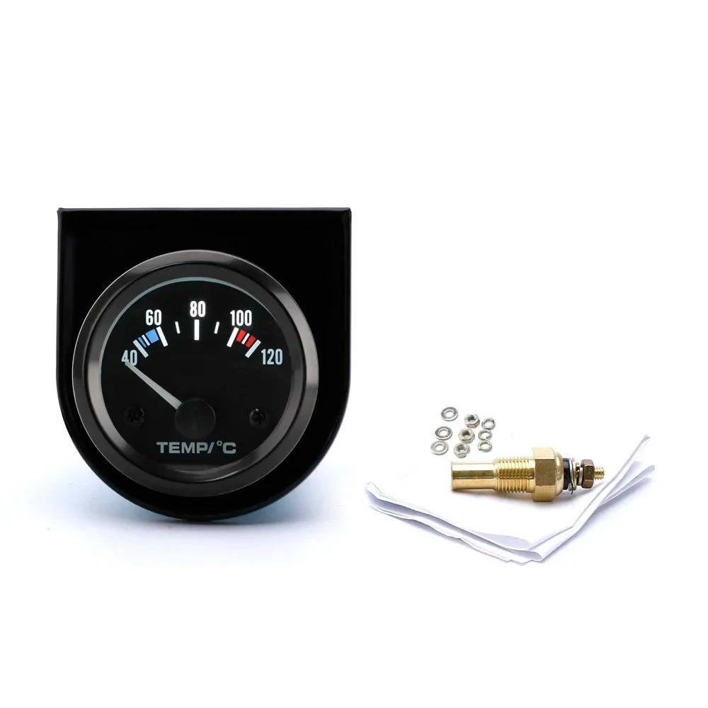 2" 52mm Car Pointer Water Temperature Gauge 40-120 Celsius | Water Temp Gauge Car Meter