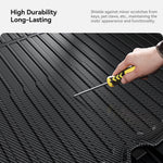 Tesla Model Y Juniper 2025 Floor Mats | Carbon Fiber TPE, Waterproof, Anti-Slip, Tr additional angle