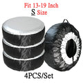 Spare Tire Cover Case | Waterproof Wheel Storage Bag for Vehicle Protection close-up view