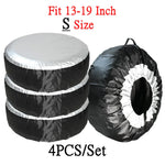 Spare Tire Cover Case | Waterproof Wheel Storage Bag for Vehicle Protection close-up view