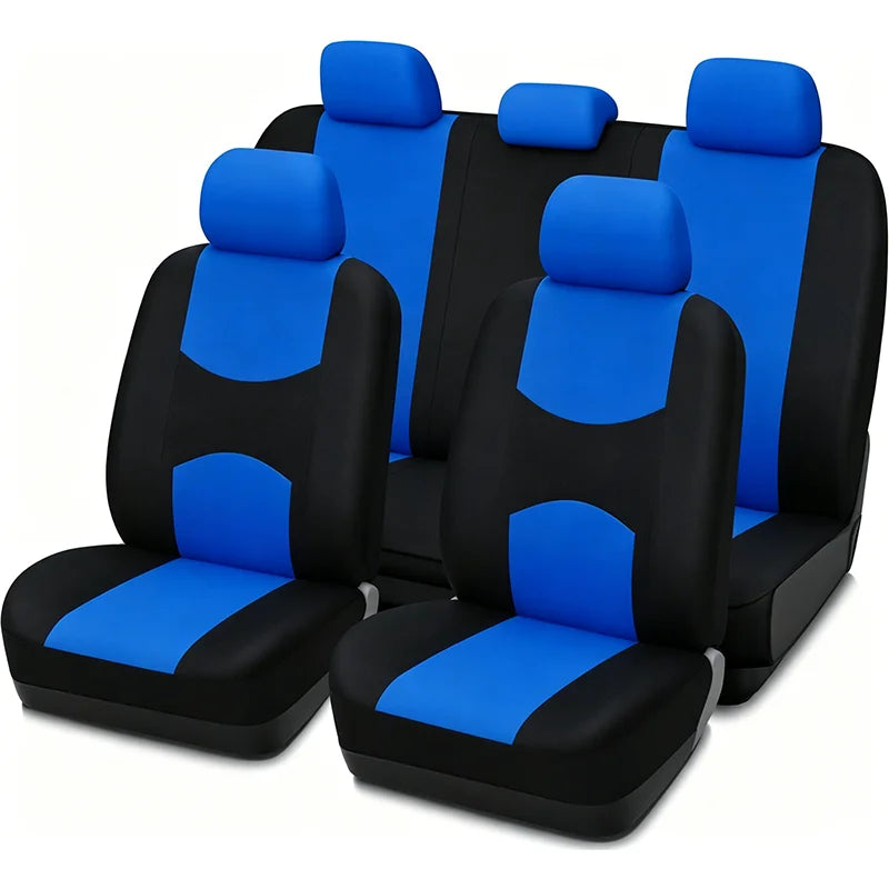 Full Interior Car Seat Cover for Universal Motors Fit Universal Automotive Seat Protector Cover