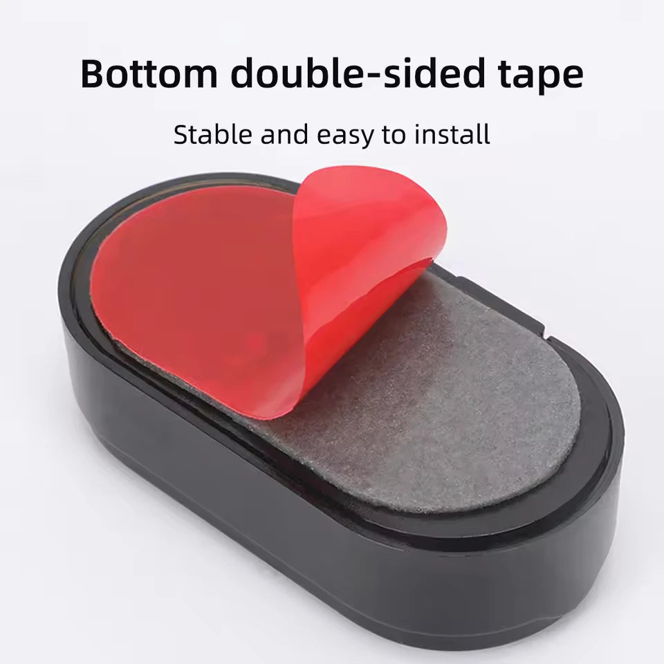 Car Fake Security Light Solar Powered Simulated Dummy Alarm Wireless Warning Anti-T additional angle