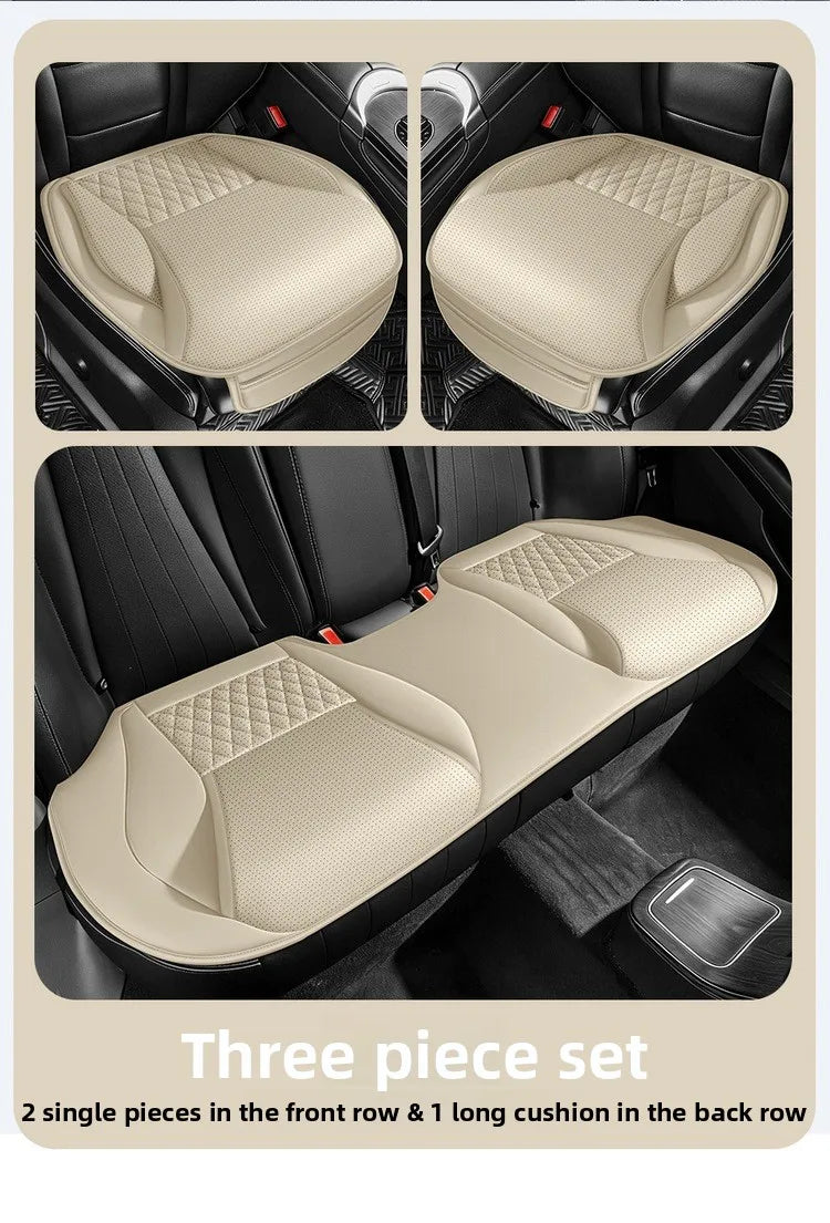 Universal Ergonomic Car Seat Cover Built-in 6cm Lumbar Support and Leg Bolster Breathabl detail view