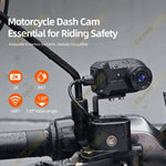 Motorcycle Dash Cam 2K 30fps WiFi | Helmet Driving Recorder detail view