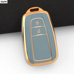 TPU Car Remote Key Case Cover Shell Fob Keychain For Toyota Prius Camry Corolla CHR additional angle