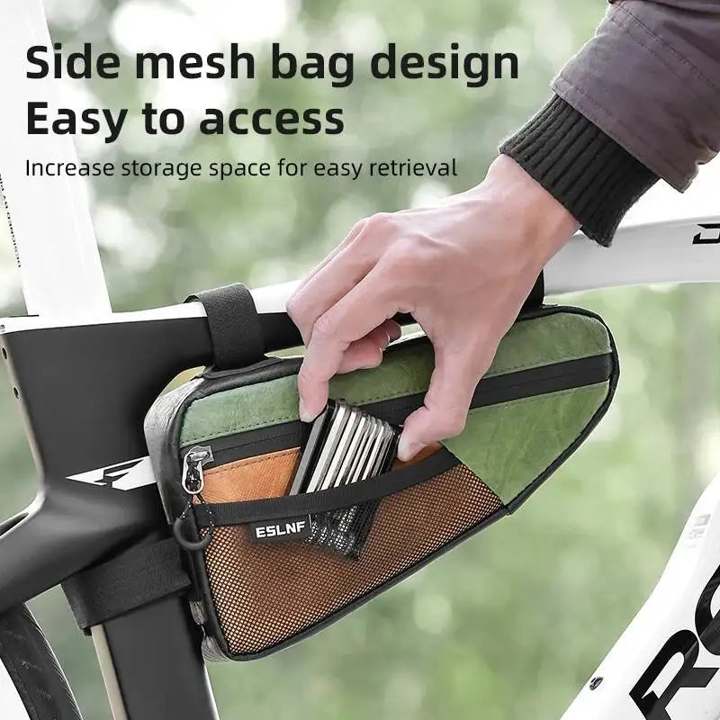 ESLNF Fit Bag, Capacity For Road Triangle Mountain Large Top Durable Tube Universal B alternate view