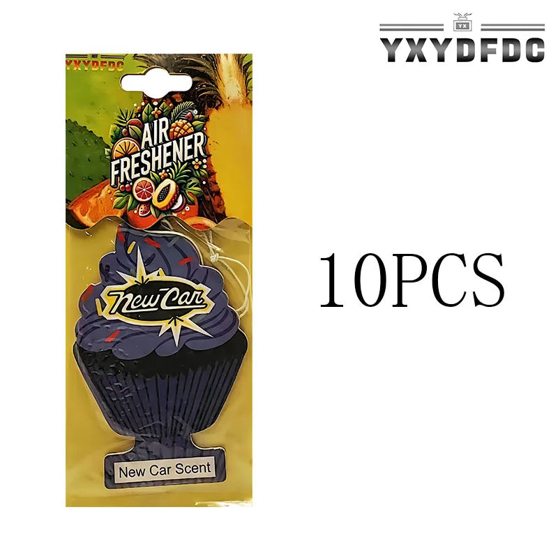 Cupcake-Shaped Car Air Freshener Set | 7 Unique Scents for Vehicle and Home alternate view