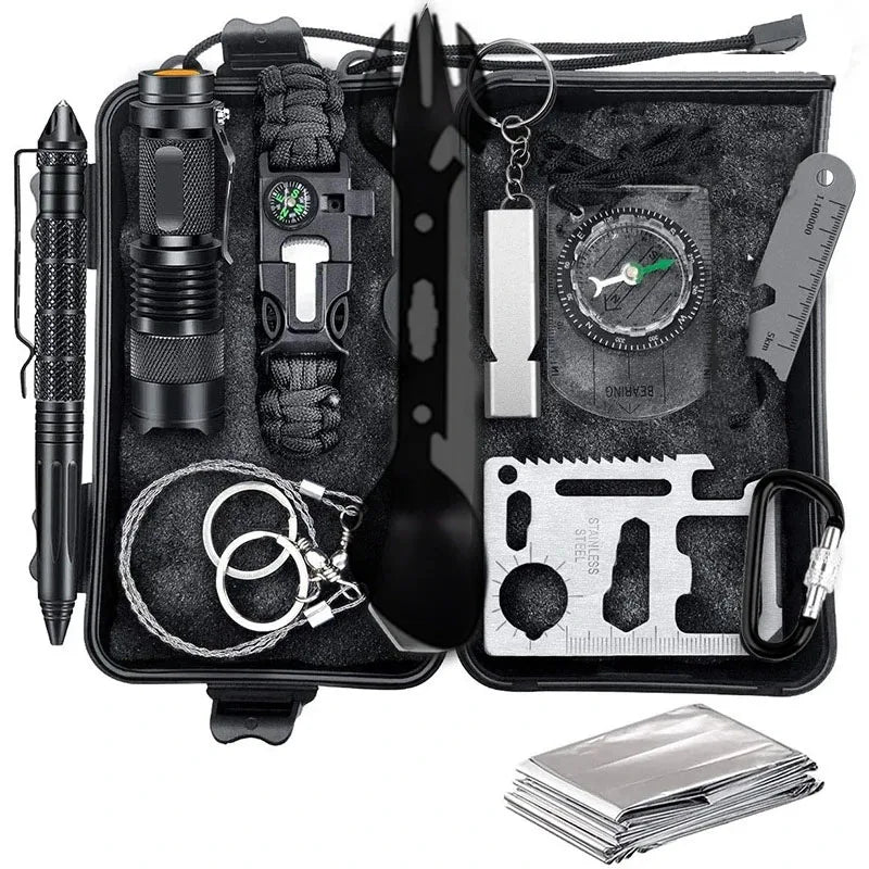 Professional Car Survival First Aid Kit Outdoor Camping Hiking First Aid Kit Emergency Gear Outdoor