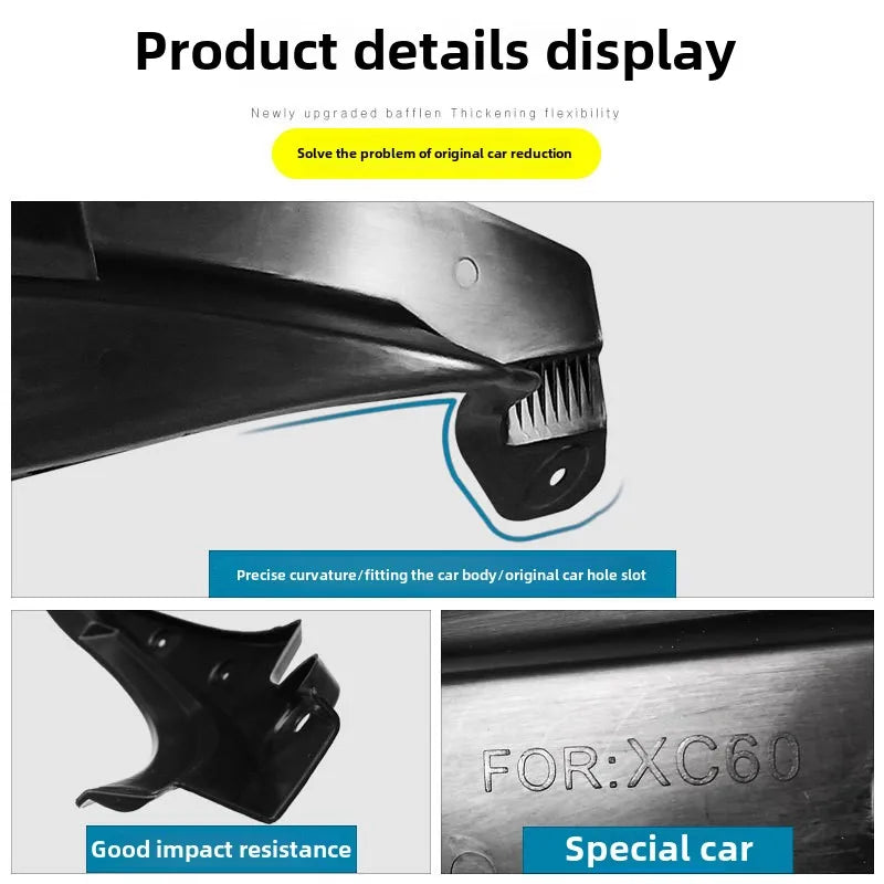 Volvo XC60 Mud Flaps (2018–2025) | Rear Wheel Mudguard & Splash Guards lifestyle view