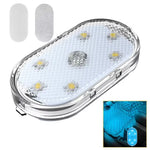 USB Charging LED Touch Light Mini Wireless Car Interior Lighting Auto Roof Ceiling Re lifestyle view