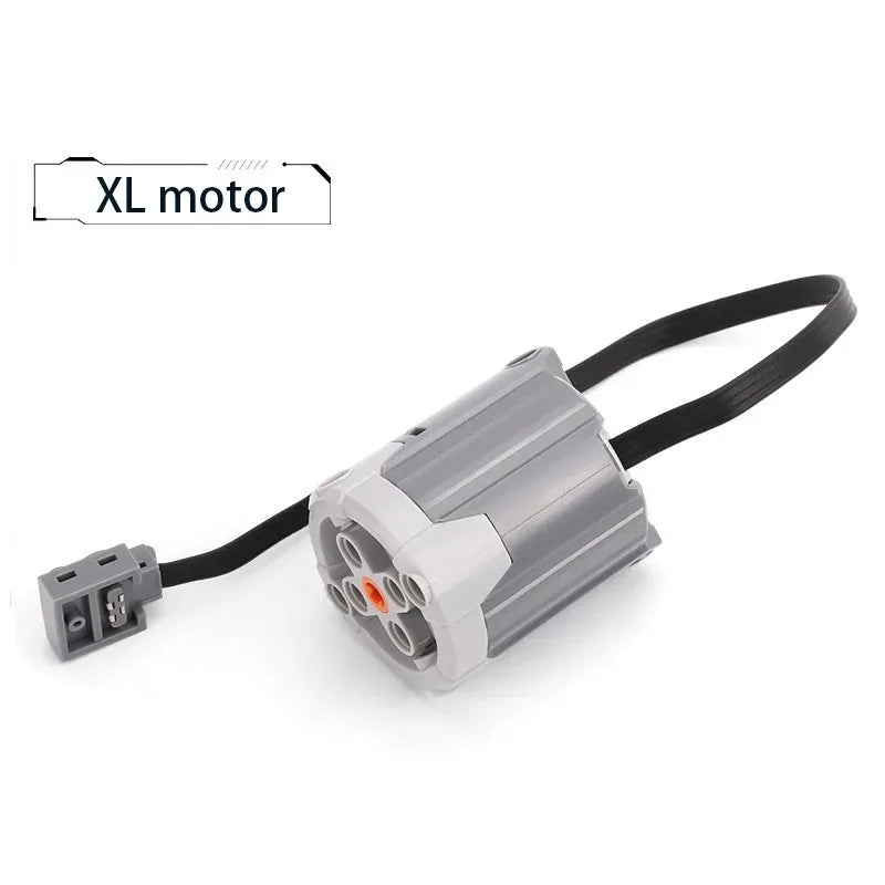 Motor Car Remote Control Battery Box Switch with LED Light Building Blocks additional angle