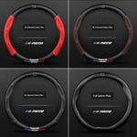 Carbon Fiber Leather Steering Wheel Cover | Mazda 3 5 6 CX30 CX5 CX8 MX5 RX8 RX7 lifestyle view