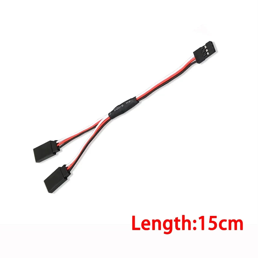RC Servo Extension Cable Futaba JR Male to Female additional angle