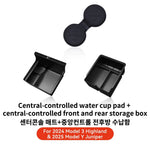 YZ Tesla Model 3 Highland 2024 Model Y Juniper 2025 Storage Box Center Armrest Hidden Bo detail view