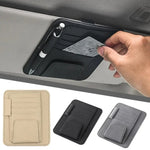 Sun Visor Organizer Business Card Storage Sunglasses Holder