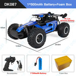 ZWN 1:16/1:20 2.4G Model RC Car With LED Light 2WD Off-road Remote Control Climbing V alternate view