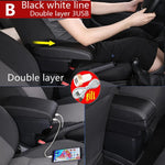 Armrest Box For Toyota Yaris Vitz 5dr Hatchback 1998-2011 2005 2006 2007 2008 2009 2010 Car Central Storage Box Car Accessories
