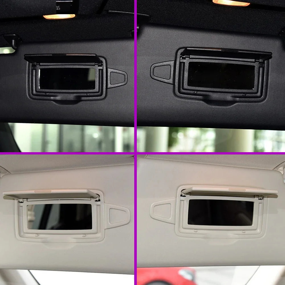W166 W292 W205 W253 W167 LHD RHD Car Left Right Sun Shade Visor Makeup Cosmetic Mirror Cover For Mercedes Benz GL ML GLE GLS