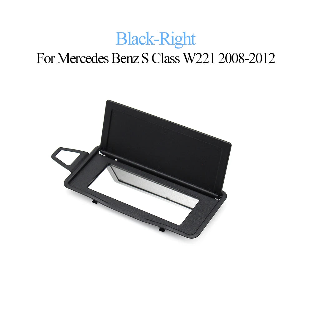 Car Interior Accessories Sun Shade Visor Makeup Cosmetic Mirror Cover For Benz S Class W220 W221 2003-2012 2218104117,2208100110
