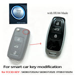 Modified Car Key Housing Key Case Shell for Volkswagen for VW Beetle Eos Golf Jetta S alternate view