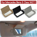 Car Left Right Sun Visor Sunshade Panel Makeup Mirror Cover For Mercedes Benz E Class W211 2003-2006 2118100910 2118100410