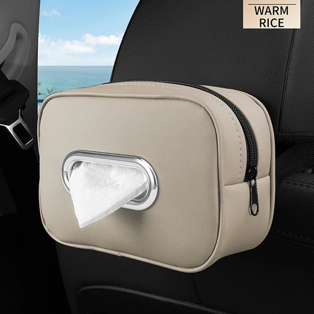 2025 Car Tissue Box Holder Sun Visor Case