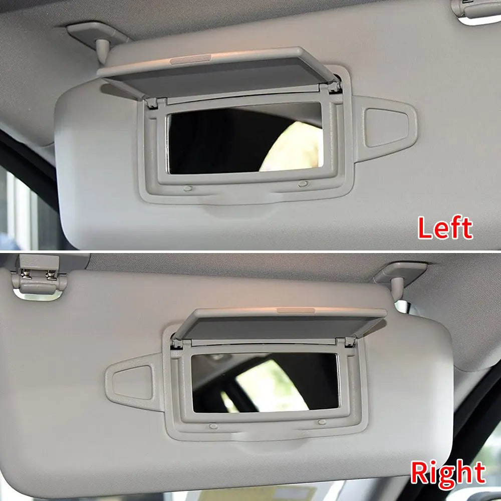 Car Interior Front Sun Shade Visor Makeup Cosmetic Mirror Cover For Mercedes Benz C GLC Class W205  W253 C180 C200 GLC260 GLC300