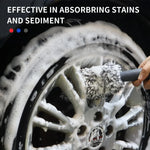 Car Wash Plush Wheel Brush for Rims and Spokes detail view