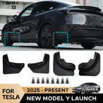 Mud Flaps For Tesla New Model Y 2025 Launch Juniper No Drilling/Tape Splash Guards Fenders Mudguards